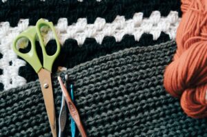 Fiber textile works in progress; photo Kelly Sikkema